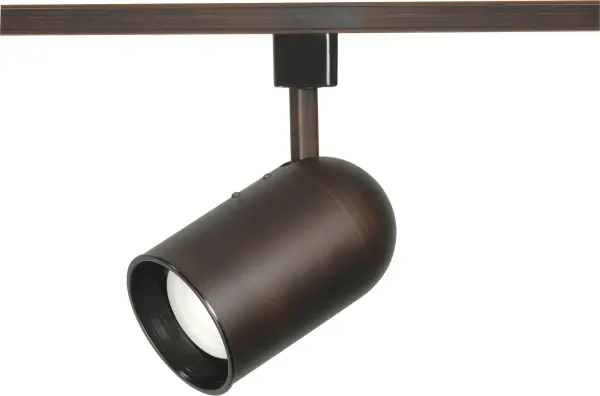 This compact bullet cylinder track head offers adjustable directional lighting ideal for accent and task applications. The warm russet bronze finish adds subtle sophistication to contemporary spaces.