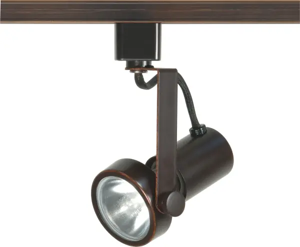 This PAR20 track head features a gimbal ring design that allows precise directional control, making it ideal for highlighting artwork, architectural features, or task areas. The warm Russet Bronze finish adds sophistication.