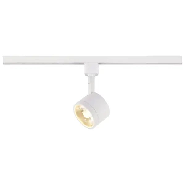 Round LED Track Head in Matte White - Image 3