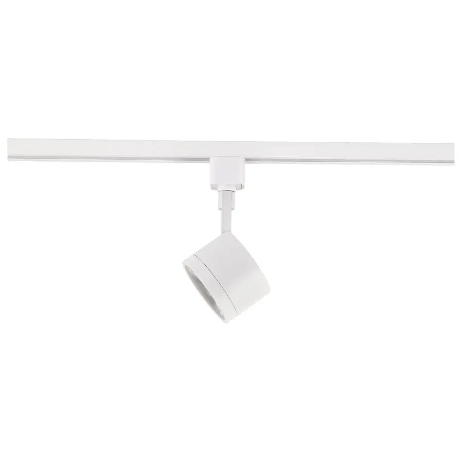 Round LED Track Head in Matte White - Image 5