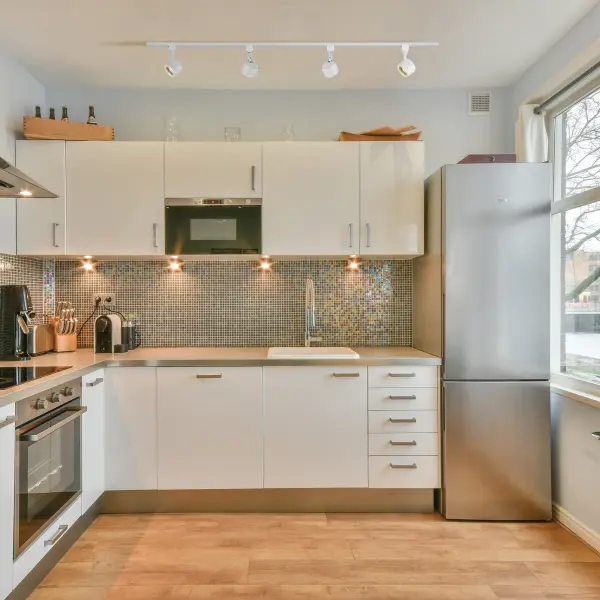 Round LED Track Head in Matte White - Image 3