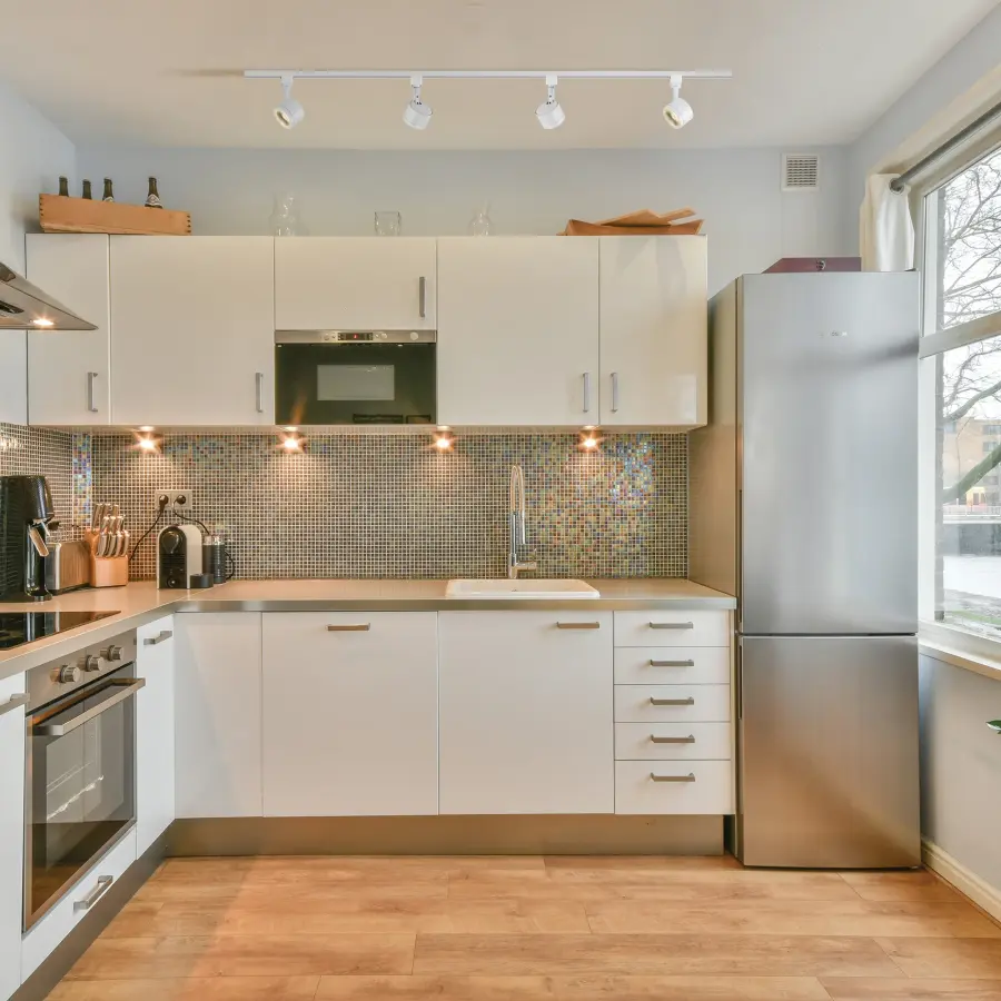 Round LED Track Head in Matte White - Image 3