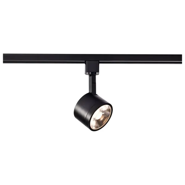 Round LED Track Head - Matte Black - Image 4