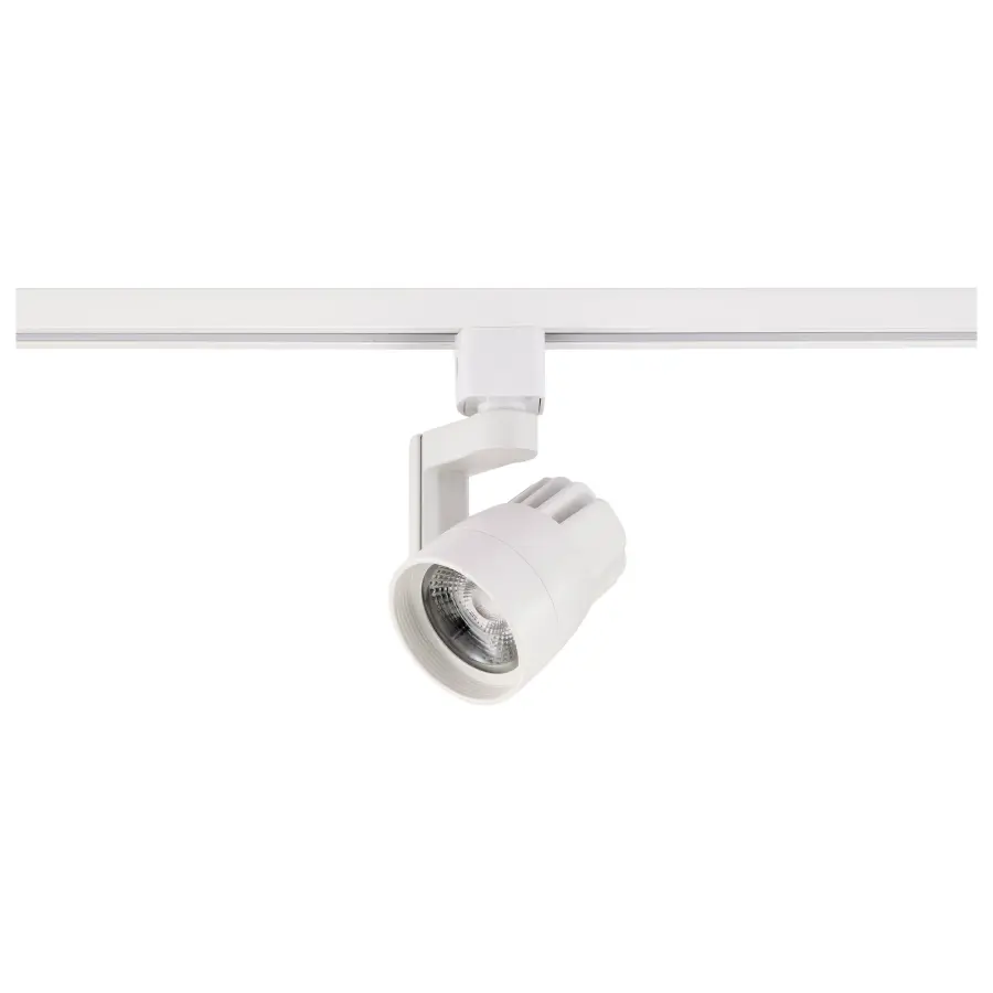 12W LED Angle Arm Track Head in White - Image 2