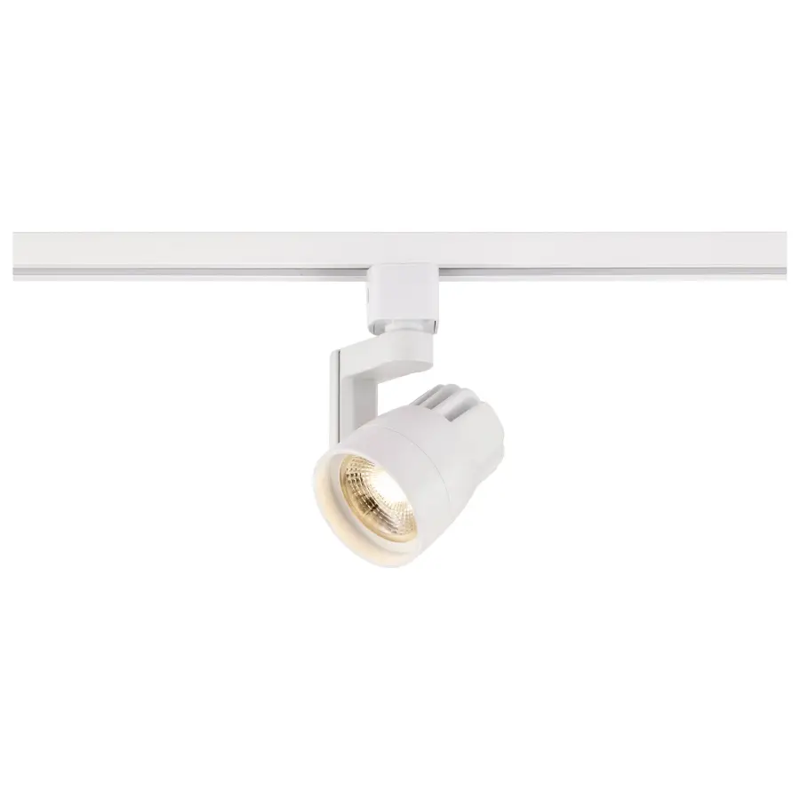 12W LED Angle Arm Track Head in White - Image 3