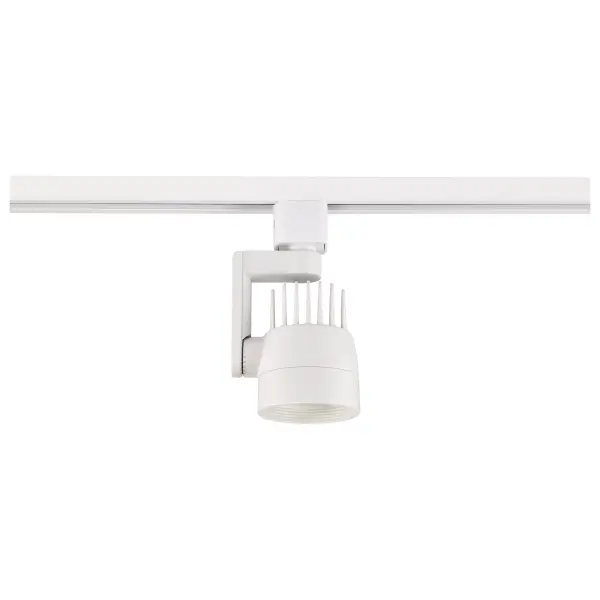 12W LED Angle Arm Track Head in White - Image 4