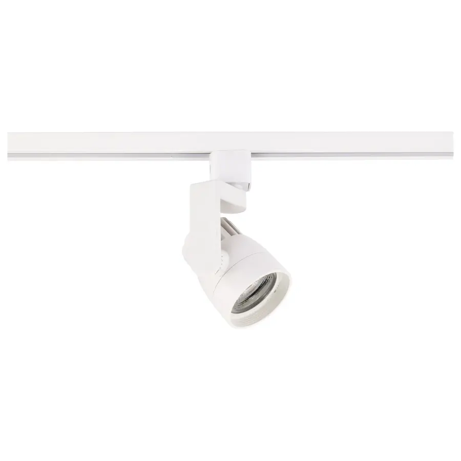 12W LED Angle Arm Track Head in White - Image 6
