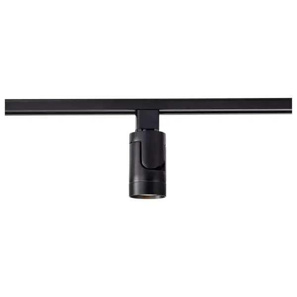 This 12-watt LED barrel track head delivers focused accent lighting with a 24-degree beam spread. Perfect for highlighting artwork, architectural features, or retail displays with warm 3000K light and excellent 90 CRI color rendering. - alternate view