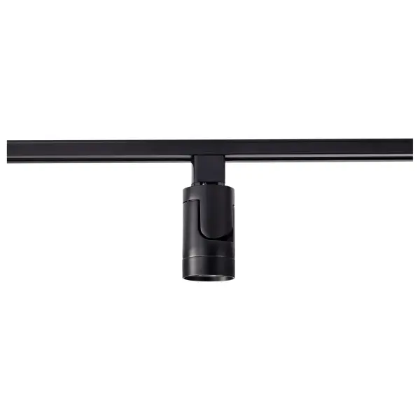 12W LED Barrel Track Head in Black - Image 3