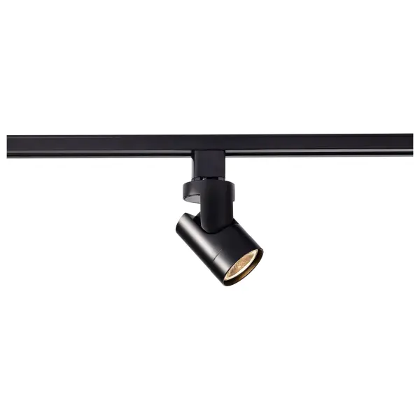 12W LED Barrel Track Head in Black - Image 4