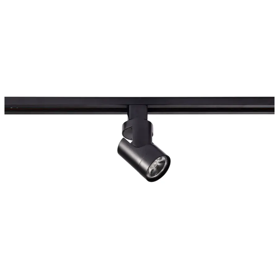 12W LED Barrel Track Head in Black - Image 6
