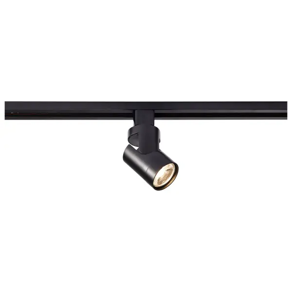 12W LED Barrel Track Head in Black - Image 7