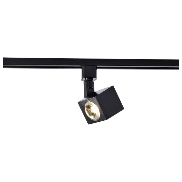 12W LED Square Track Head in Black - Image 5