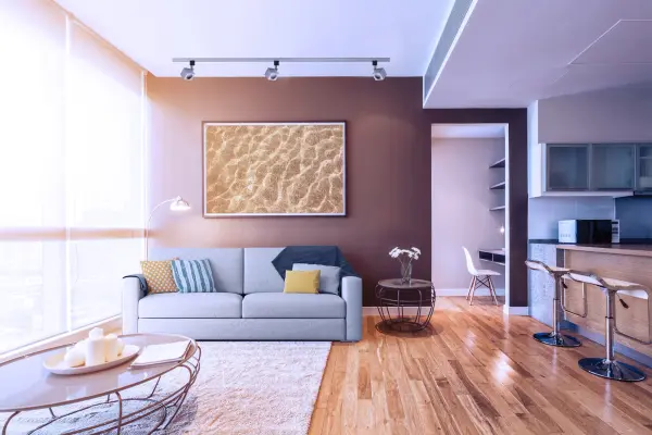 This 12-watt LED track head combines sleek contemporary design with practical functionality. The 36-degree beam spread provides focused accent lighting, while the warm 3000K color temperature creates inviting ambiance. - alternate view