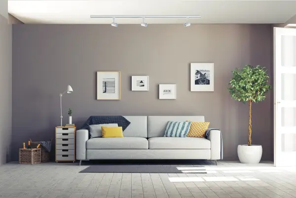 This compact 12W LED track head delivers warm, focused illumination with a 36-degree beam spread. Perfect for highlighting artwork, architectural features, or task areas with energy-efficient LED technology and excellent color rendering. - alternate view