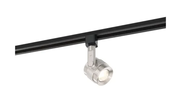12W LED Piston Track Head in Brushed Nickel - Image 4