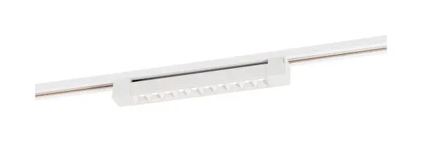 This 1-foot LED track bar delivers focused illumination with a 30-degree beam angle, perfect for highlighting artwork, architectural features, or task areas. The white finish integrates seamlessly into modern spaces.