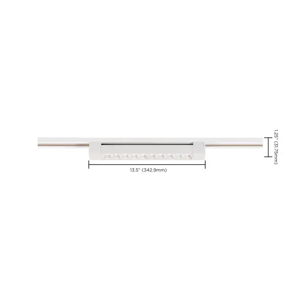 1-Foot LED Track Light Bar in White - Image 6