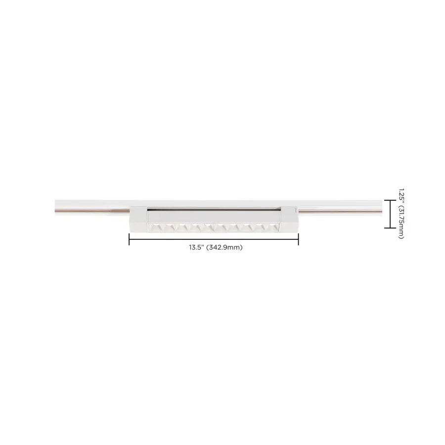 1-Foot LED Track Light Bar in White - Image 6