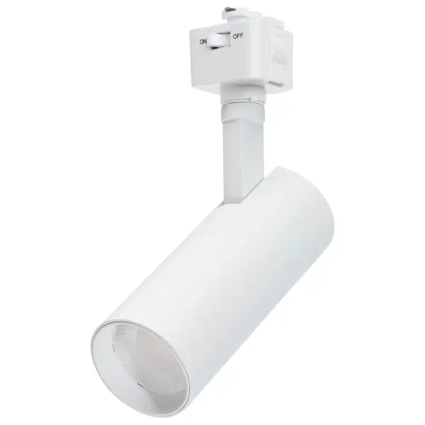 This compact 10-watt LED track head offers exceptional flexibility with 5 selectable color temperatures and compatibility with both single and 2-circuit J-Style track systems. The 36-degree beam spread provides focused illumination.