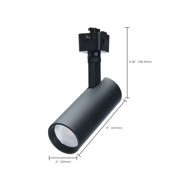 10W LED Track Head - Matte Black - Image 5