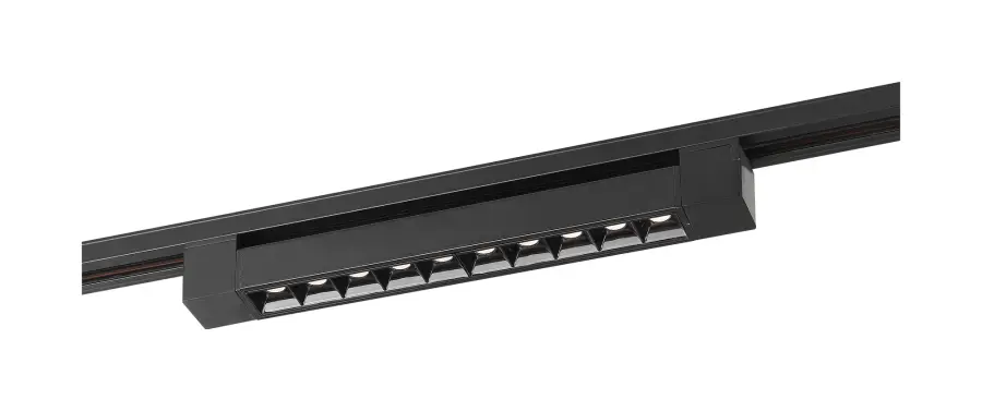 1-Foot LED Track Light Bar in Black - Image 1