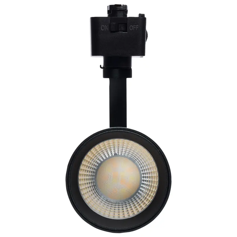 20W LED Track Head - Matte Black - Image 2