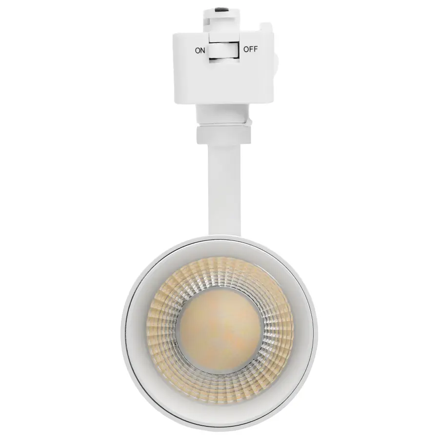 20W LED Track Head - Matte White - Image 2
