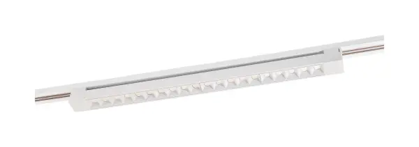 This 2-foot LED track bar delivers focused illumination with a 30-degree beam angle, perfect for accent lighting and task-oriented spaces. The white finish integrates seamlessly into modern interiors.