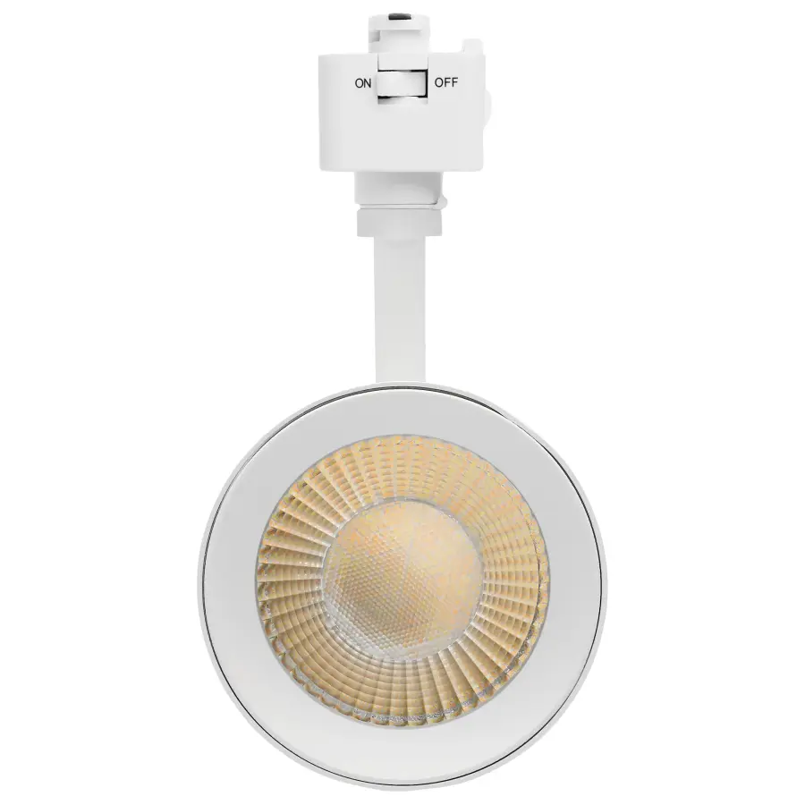 30W LED Track Head - Matte White - Image 2