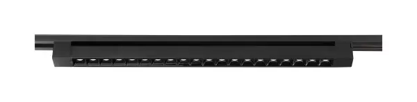 This compact LED track bar delivers focused illumination with a 30-degree beam angle, perfect for highlighting specific areas or creating layered lighting schemes in residential and commercial spaces. - alternate view