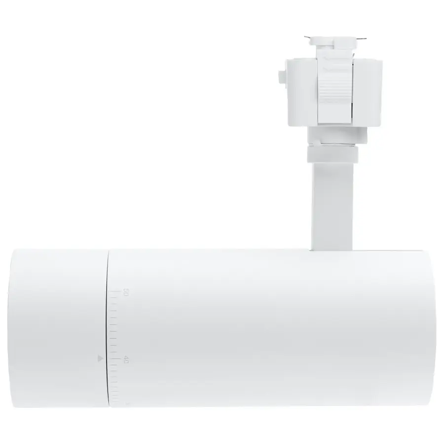 15W LED Track Head - J-Style - Adjustable Beam - Matte White - Image 3