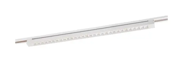 This 36-inch LED track bar delivers 2880 lumens of warm 3000K light with a focused 30-degree beam angle, perfect for accent and task lighting. The white finish integrates seamlessly into modern spaces while the adjustable design allows precise light direction.
