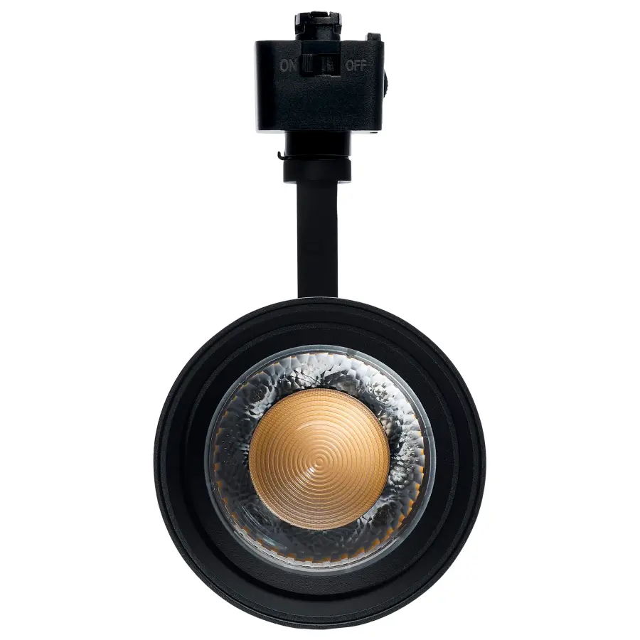30W LED Track Head - Adjustable Beam - Matte Black - Image 2