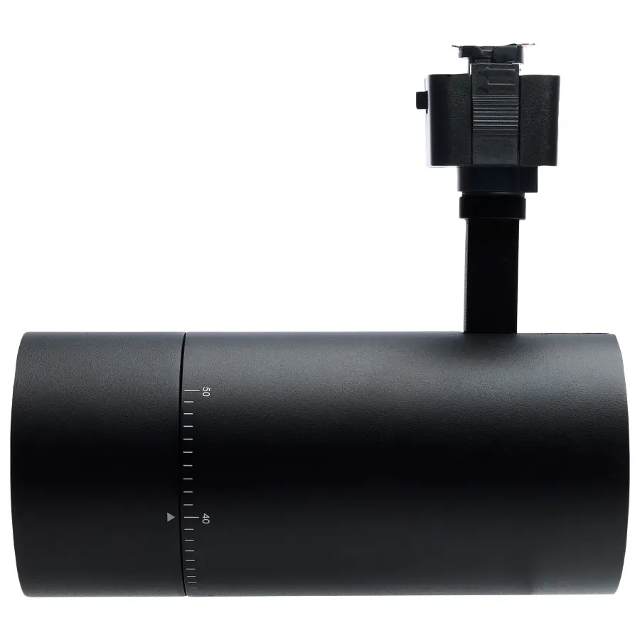 30W LED Track Head - Adjustable Beam - Matte Black - Image 3