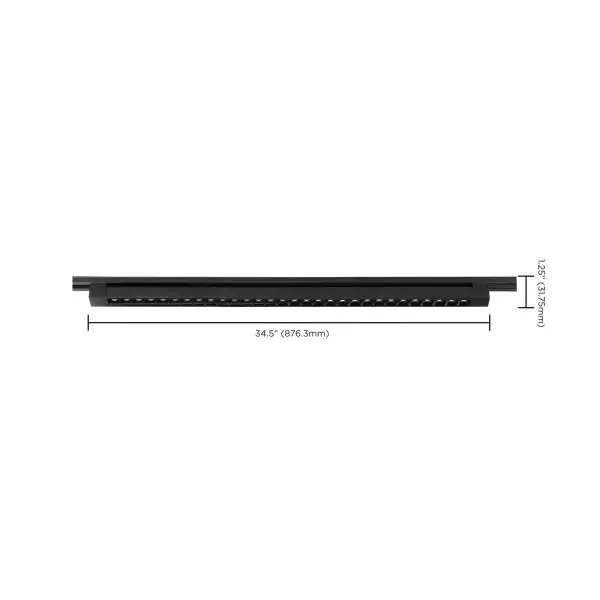 3-Foot LED Track Light Bar in Black - Image 6