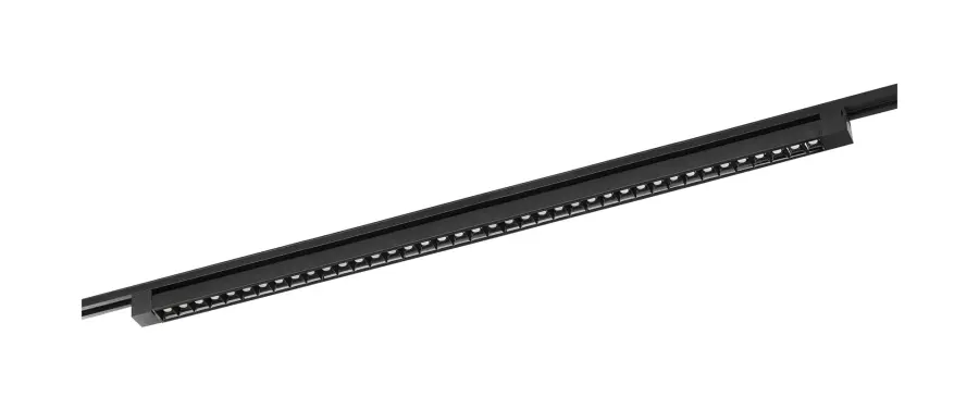 60W LED 4-Foot Track Light Bar in Black - Image 1