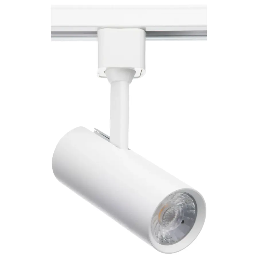 SATCO NUVO Pro Series 10W LED Track Head - White Cylinder - Image 1
