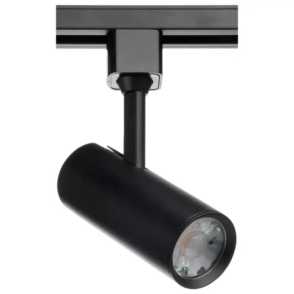 The SATCO NUVO Pro Series track head delivers exceptional 600-lumen output with superior 93 CRI for accurate color rendering. Its shotgun-style cylinder design and 24-degree beam angle provide focused illumination ideal for accent lighting in retail, hospitality, and residential applications.
