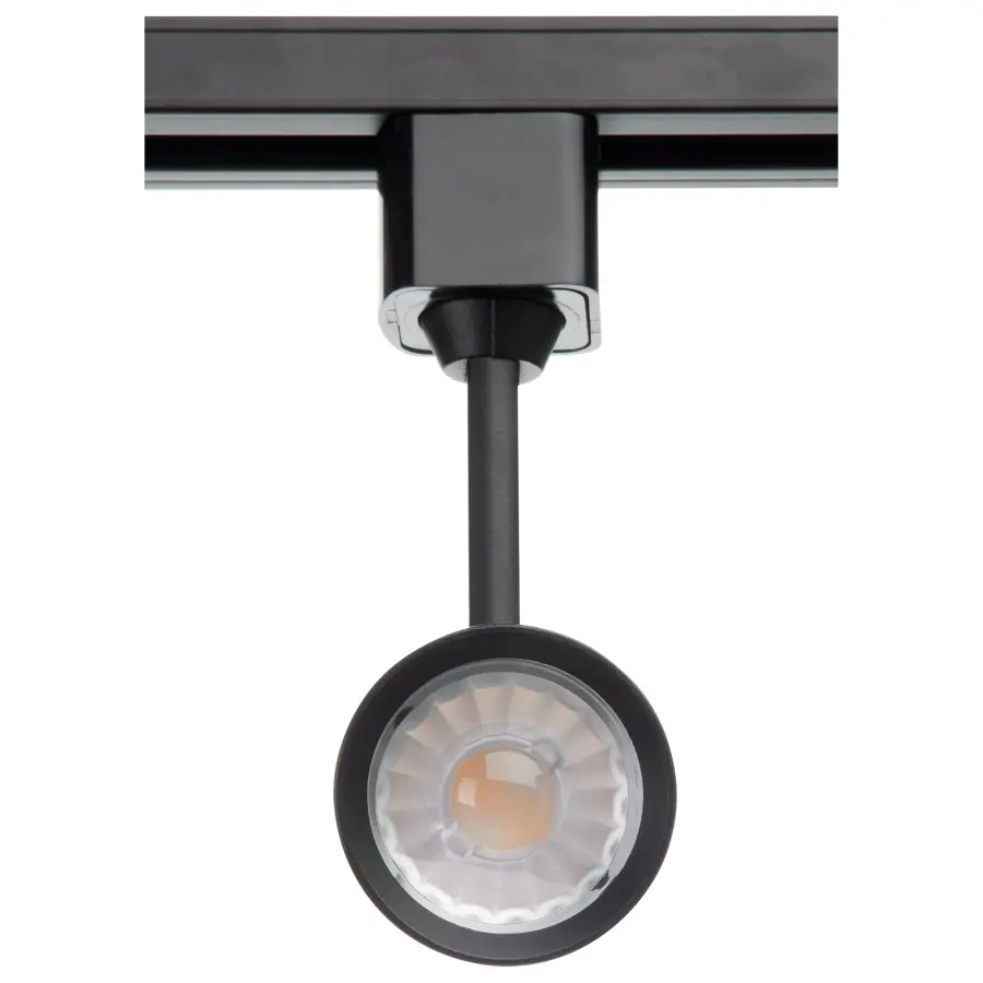 SATCO NUVO Pro Series 10W LED Track Head - Black Cylinder - Image 3