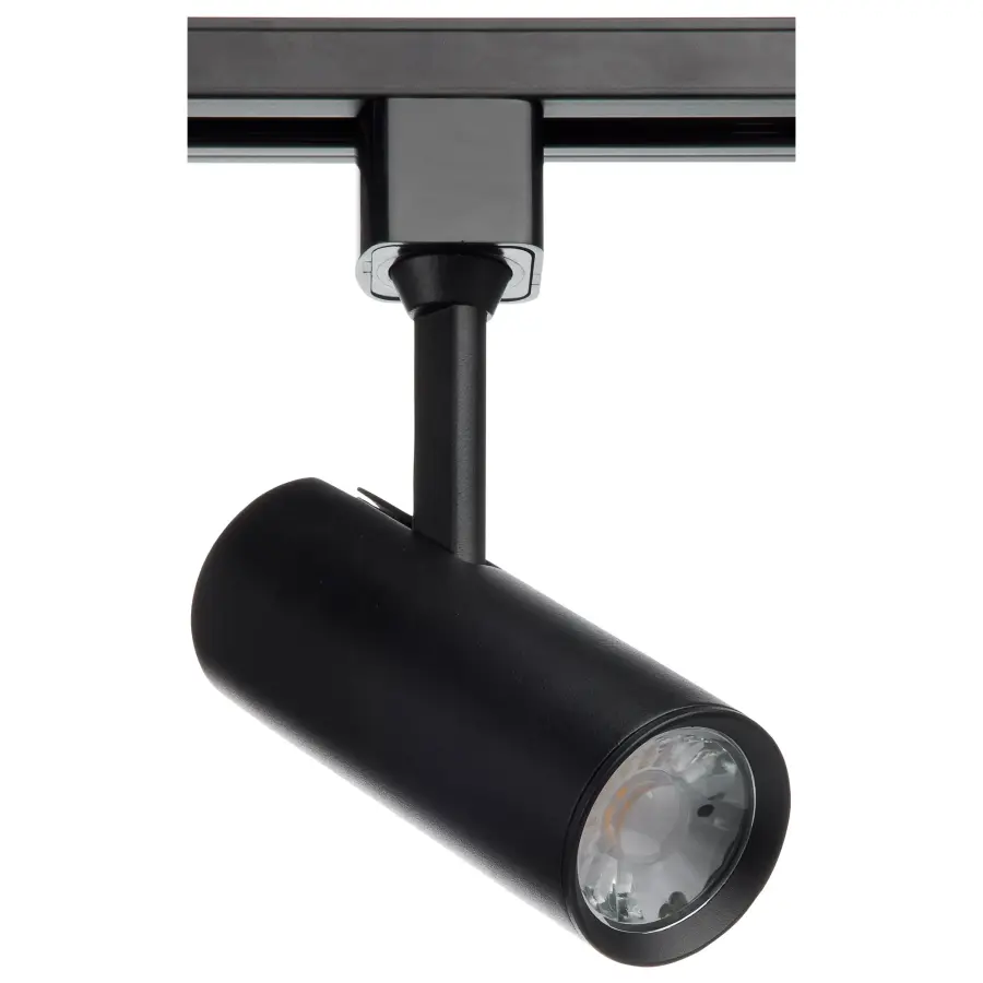 SATCO NUVO Pro Series 10W LED Track Head - Black Cylinder - Image 1