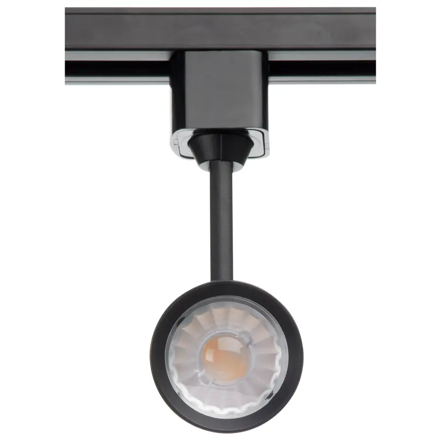 SATCO NUVO Pro Series 10W LED Track Head - Black Cylinder - Image 3