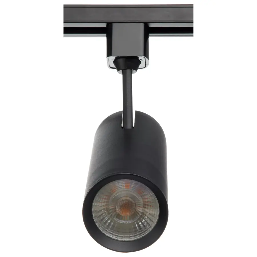 SATCO NUVO Pro Series 20W LED Track Head - Black Cylinder - Image 2