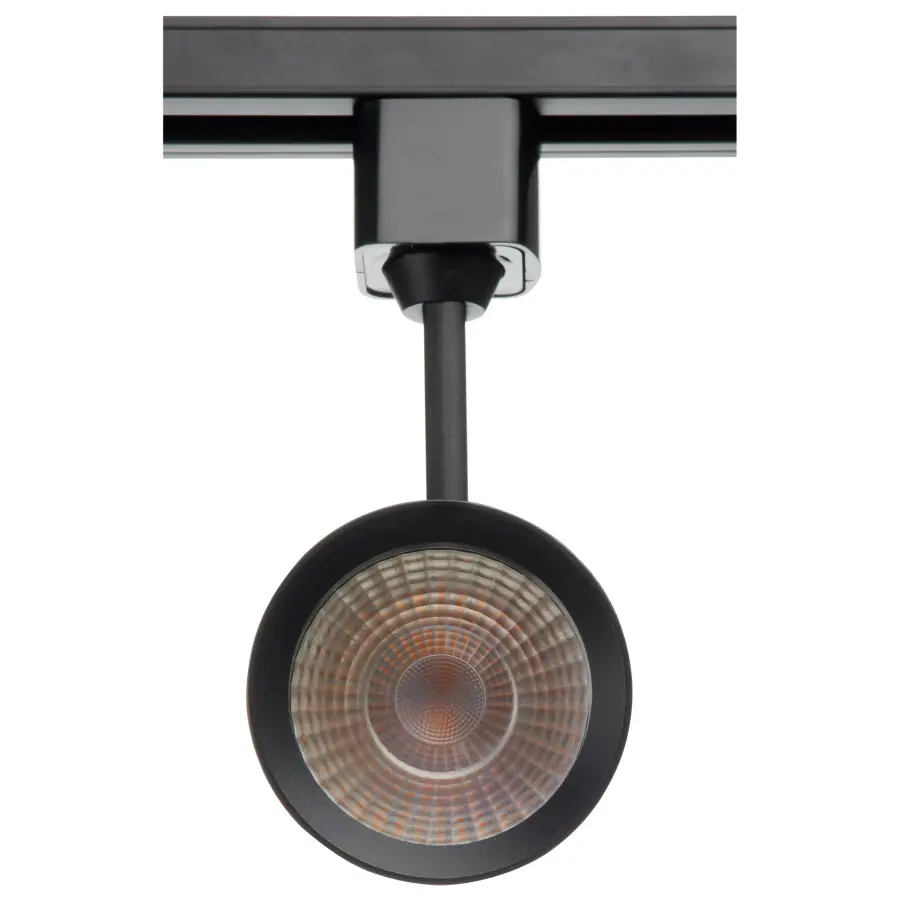 SATCO NUVO Pro Series 20W LED Track Head - Black Cylinder - Image 3