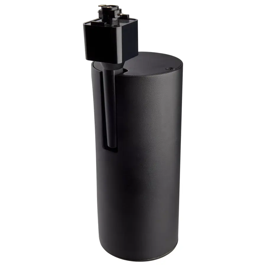 30W LED Commercial Track Head - Black Cylinder - Image 4