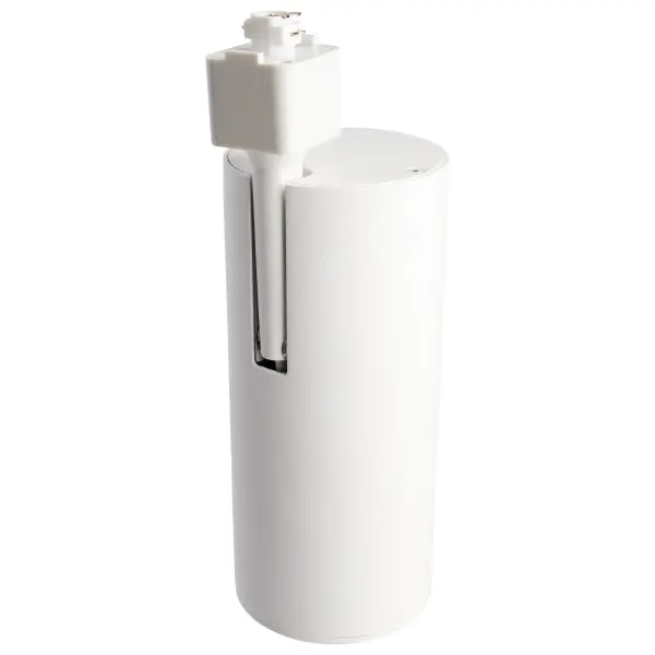 30W LED Commercial Track Head - White Cylinder - Image 4