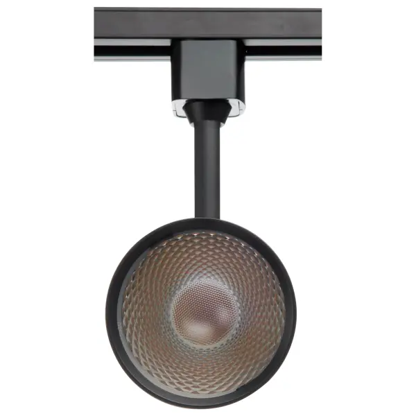 30W LED Commercial Track Head - Black Cylinder - Image 3