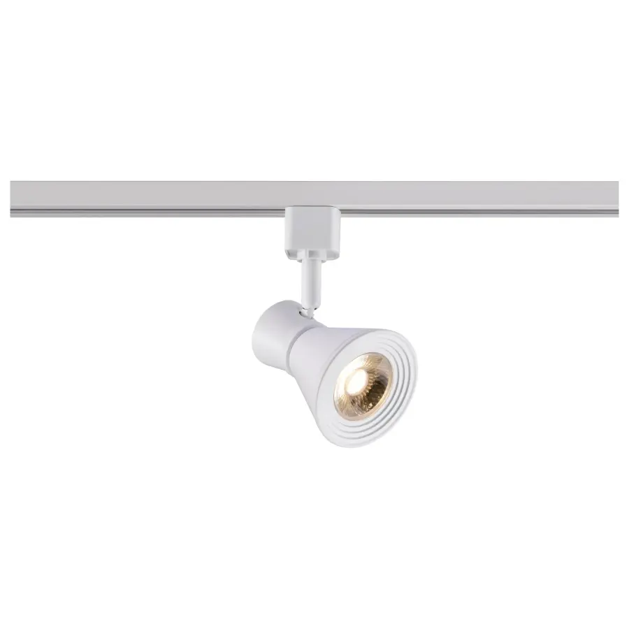 12W LED Cinch Track Head - Matte White - Image 2