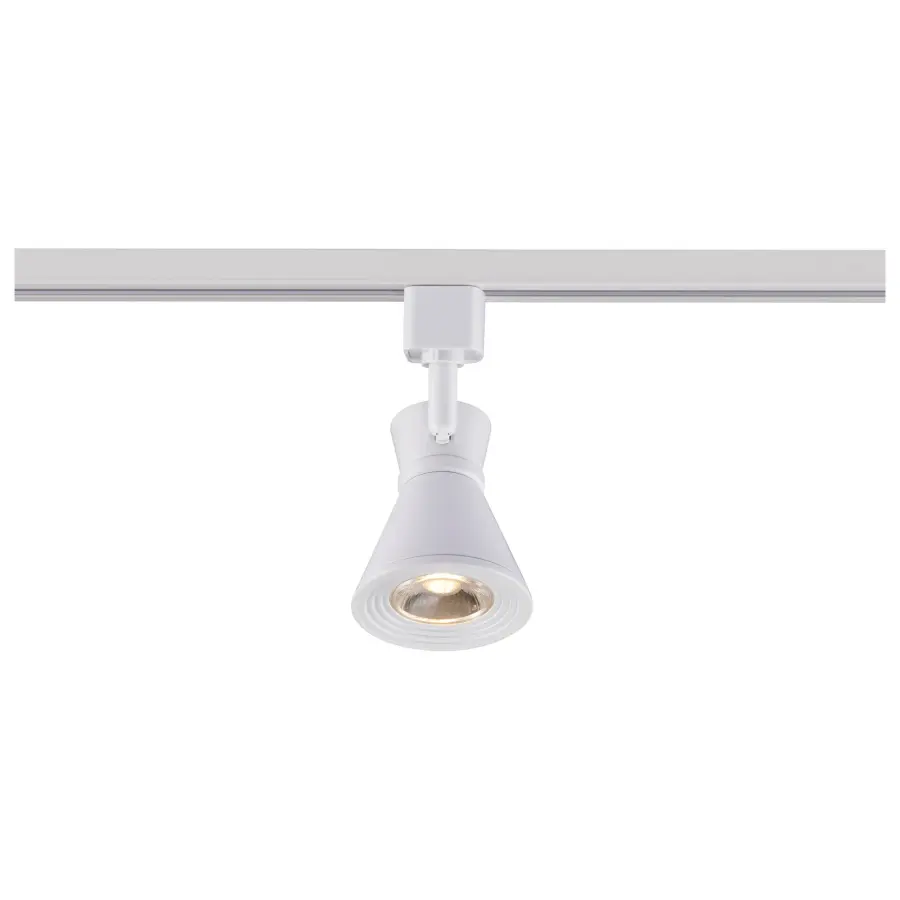 12W LED Cinch Track Head - Matte White - Image 4