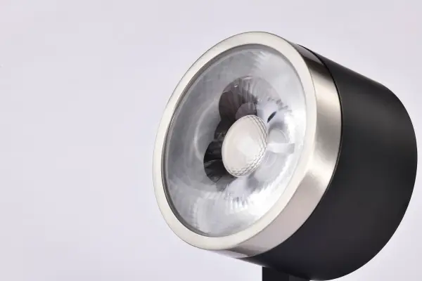 12W LED Round Track Head - Matte Black & Brushed Nickel - Image 7